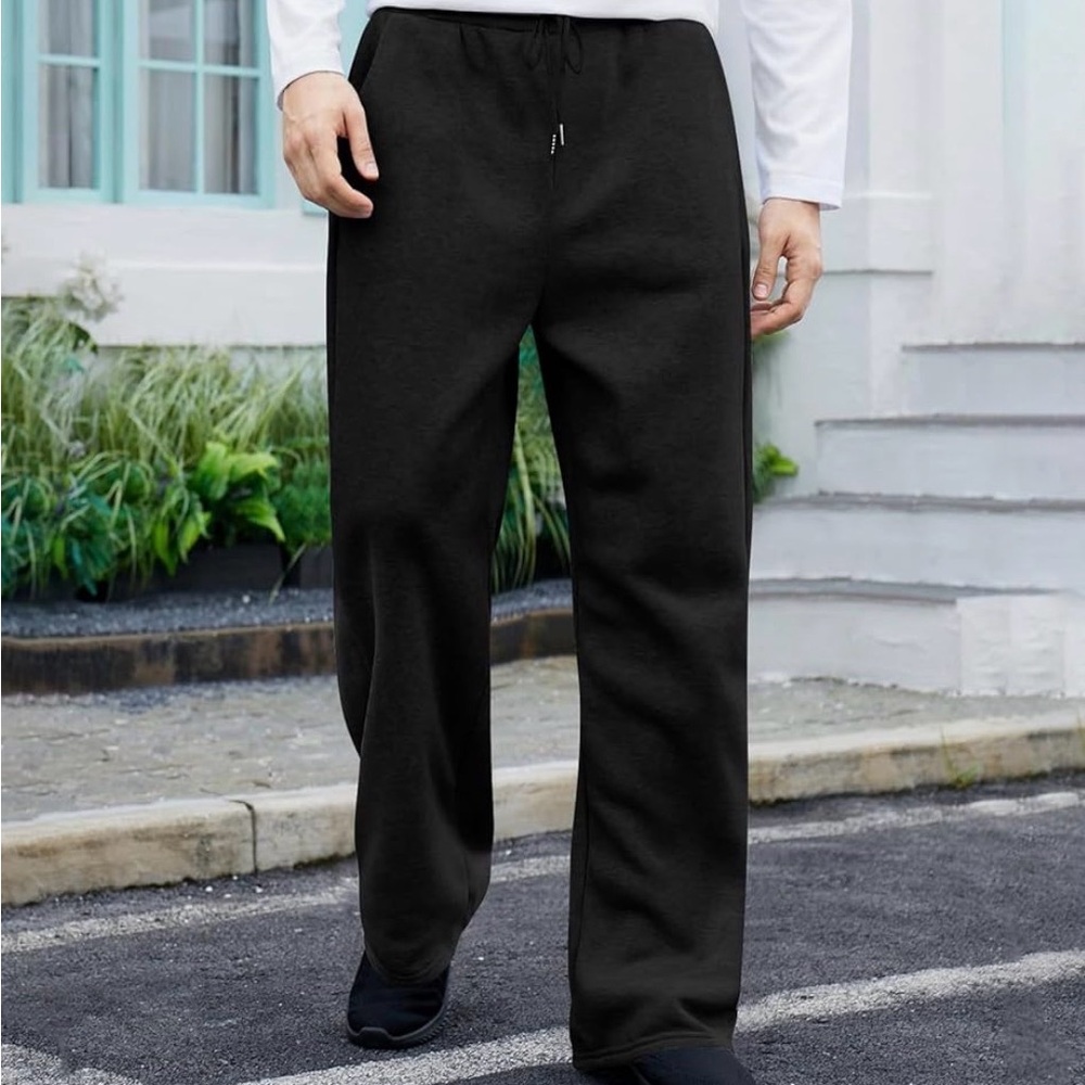 Men's Classic Black Joggers